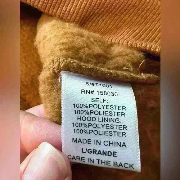 Love tree Women’s Sherpa hoodie with pocket size Large - Picture 3 of 8